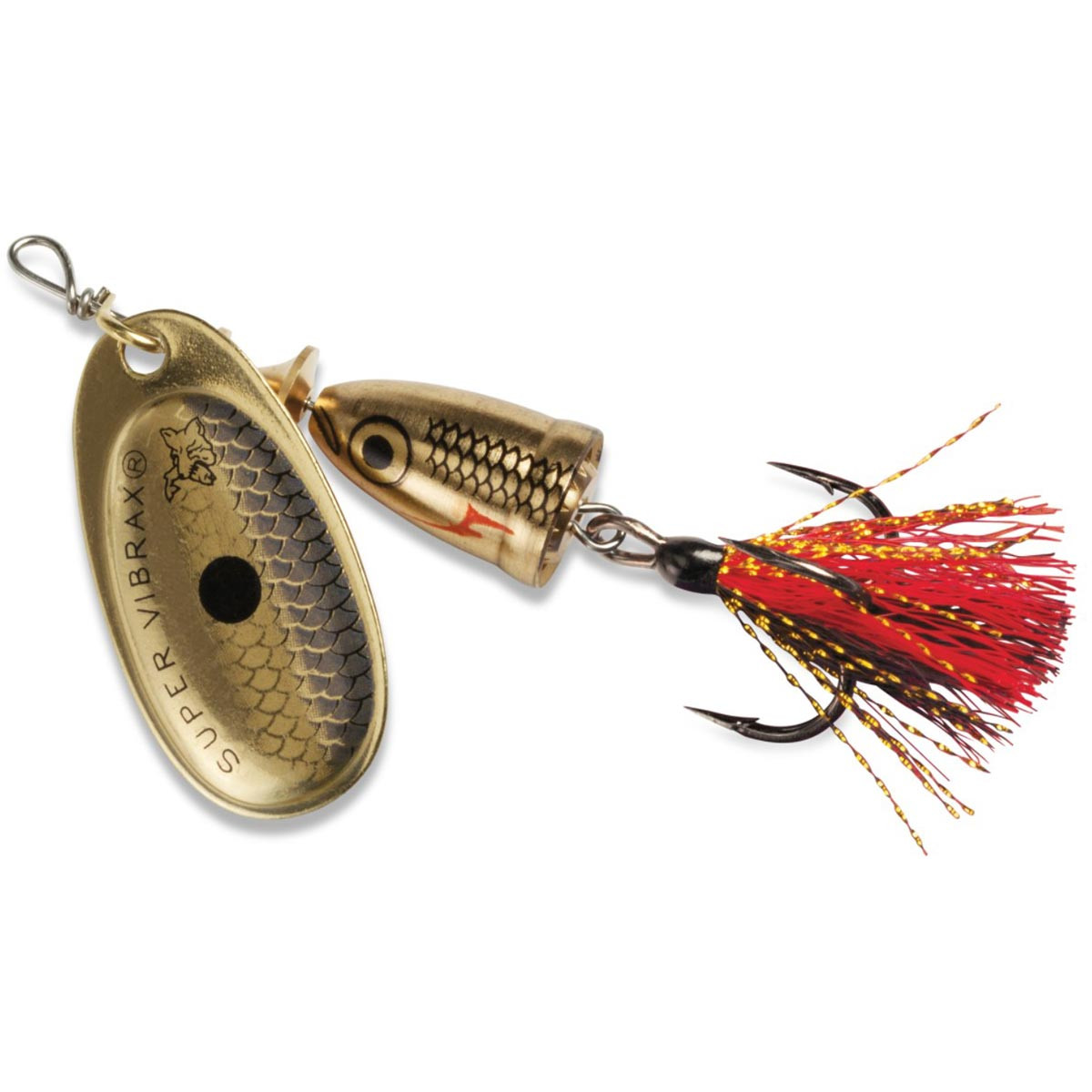 シボレー　フォックスクラフト Blue Fox Vibrax Foxtail 1/4 oz. Golden Shiner | Rogers