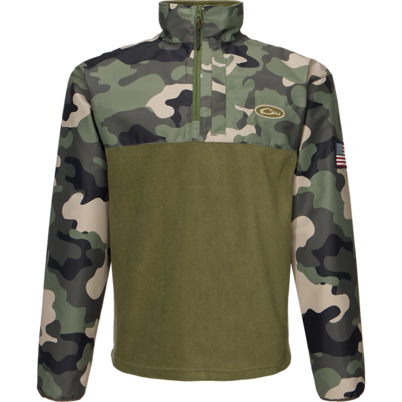 Drake 1/4 Zip Refuge Eqwader | Rogers Sporting Goods