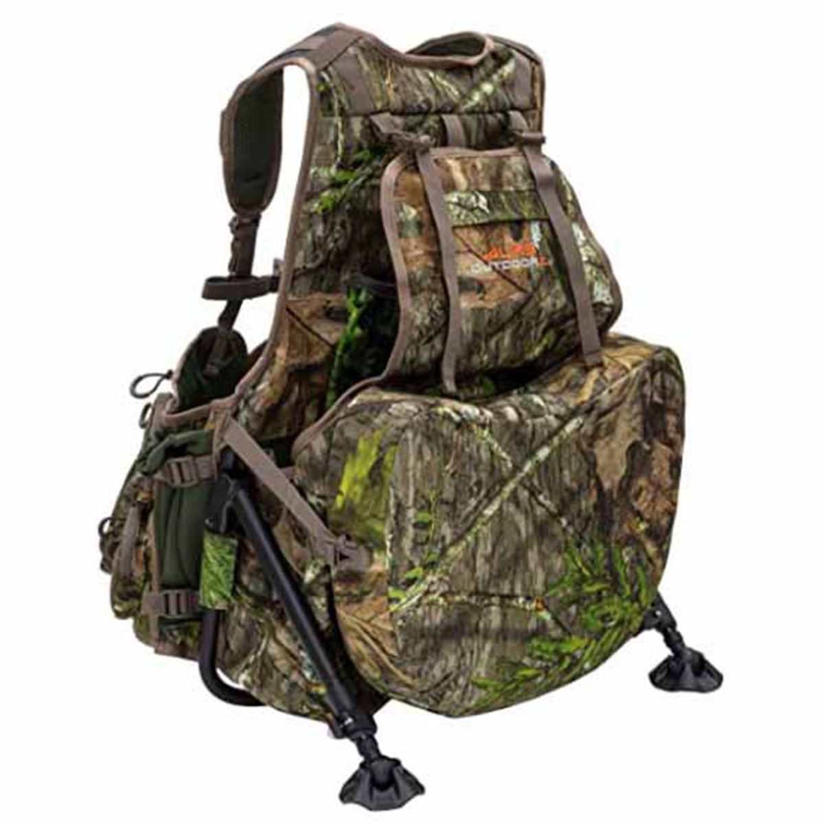 psicomボアベスト　カーキXL ALPS OutdoorZ Grand Slam Turkey Vest, Mossy Oak Obsession | Rogers