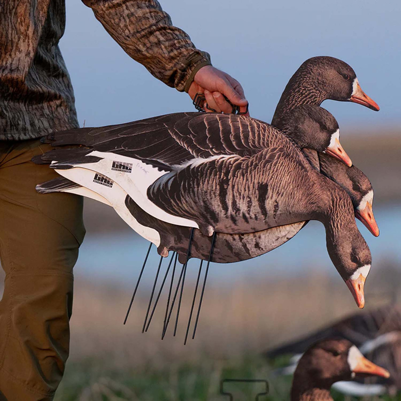 GHG Pro-Grade Silhouette Specklebelly Goose Decoys - Thumbnail 2