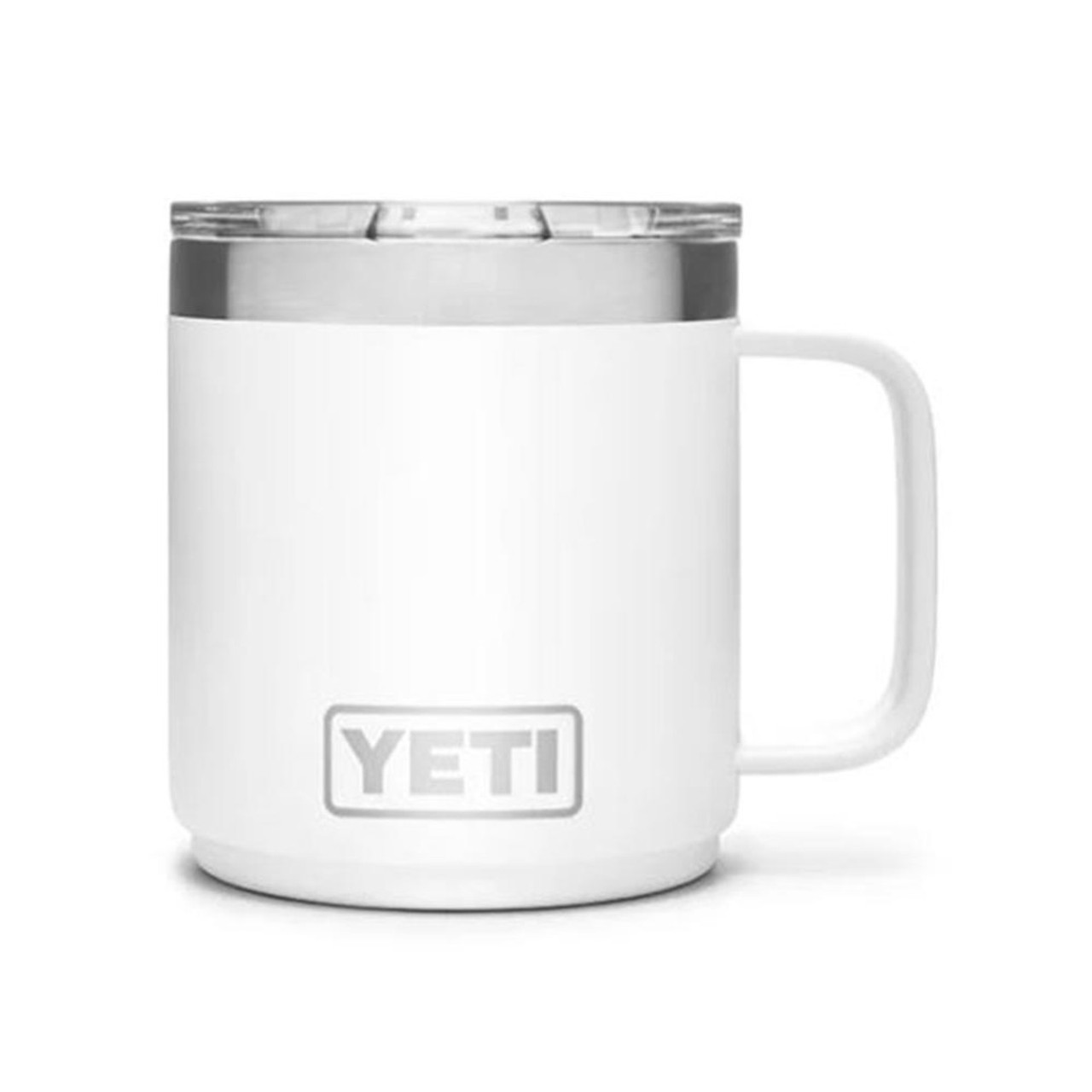 YETI Rambler 10 oz Stackable Mug, Vacuum Insulated, Stainless Steel with  MagSlider Lid, Power Pink