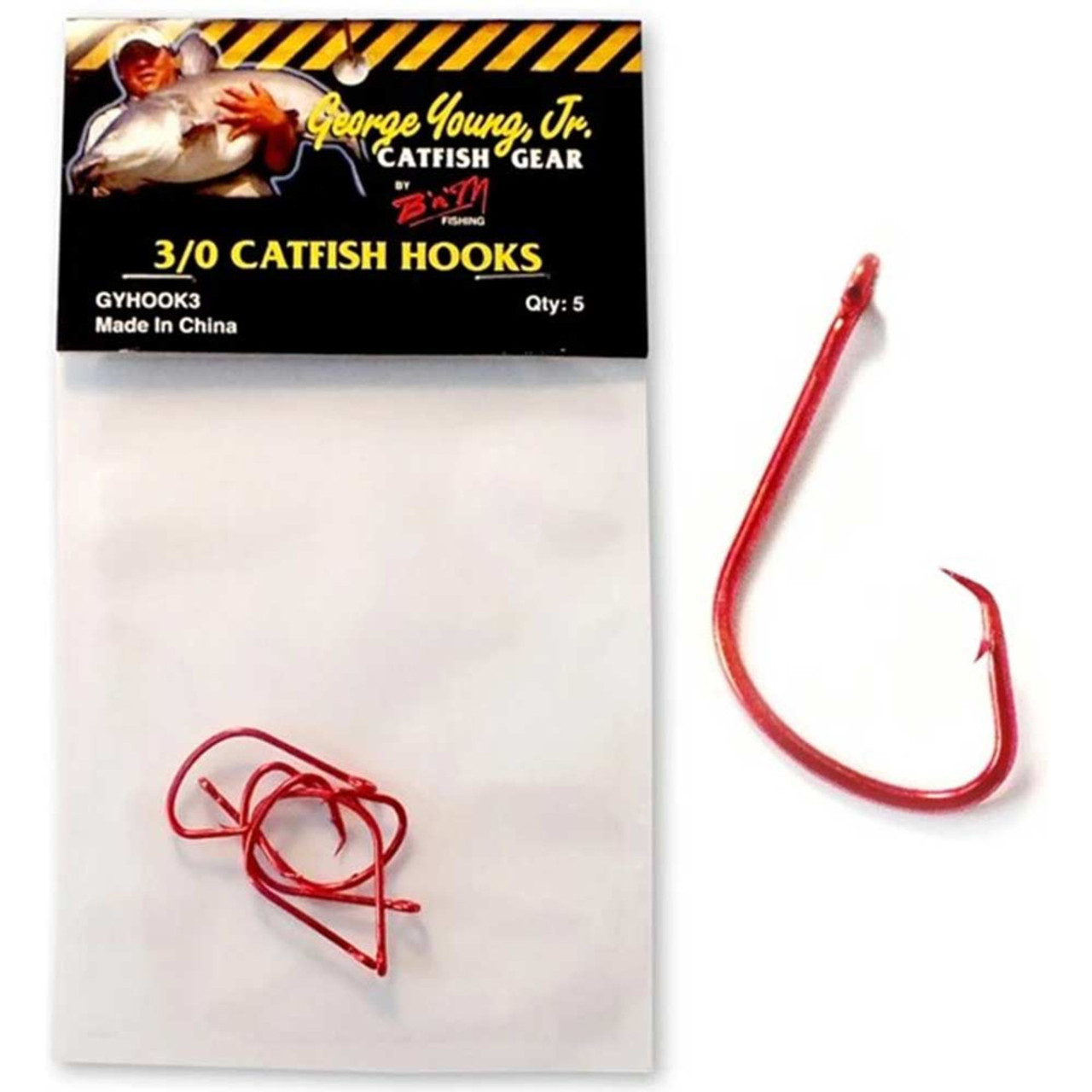 B'n'M George Young Jr. Signature Catfish Gear Catfish Hooks