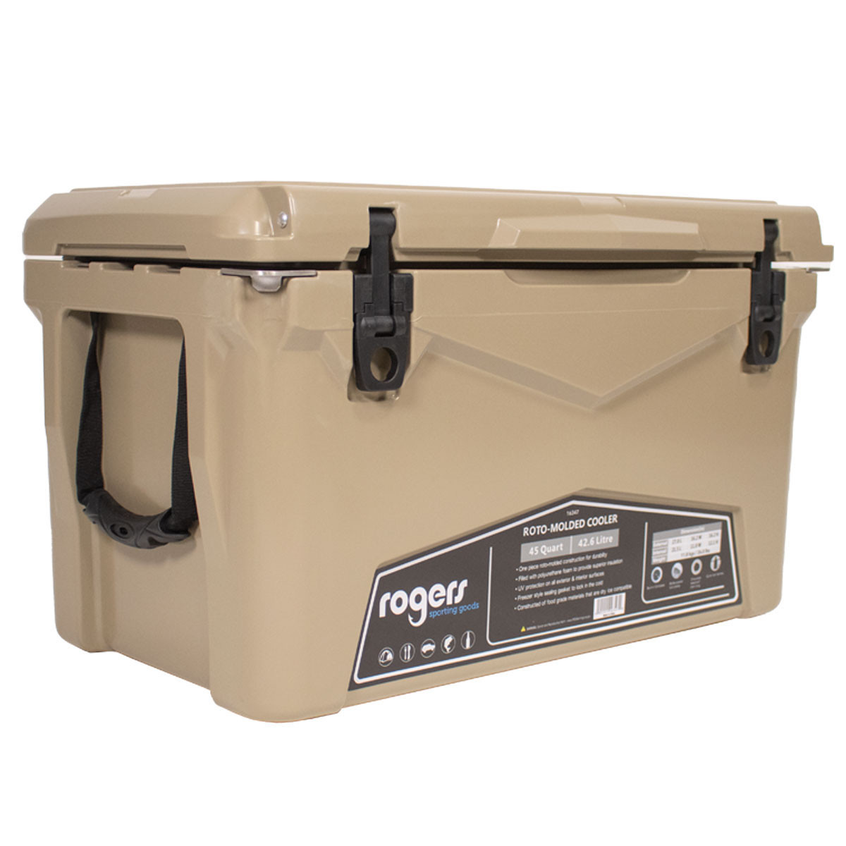 Rogers Workin' Man 2.0 45 Quart Hard-Sided Cooler | Rogers