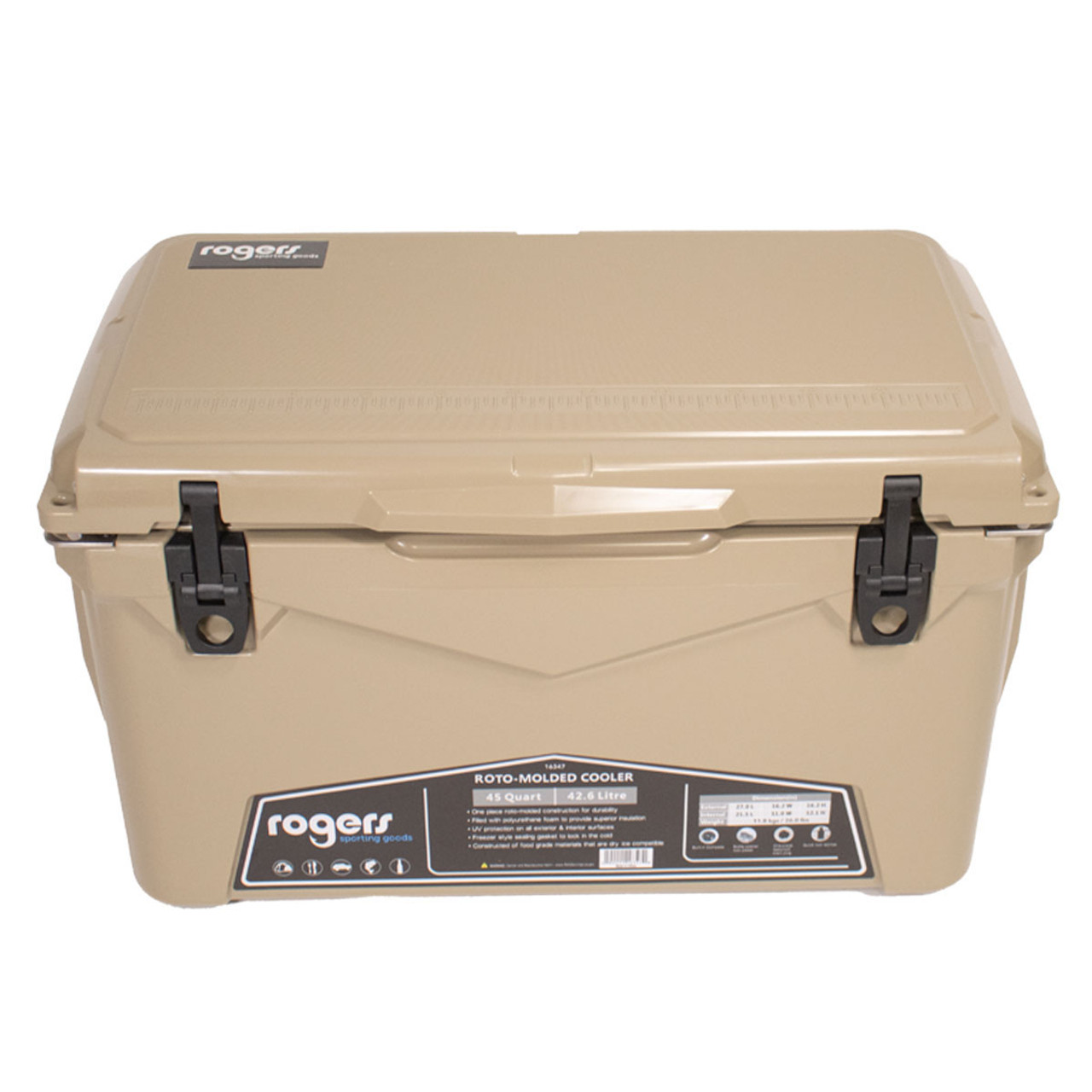 Rogers Workin' Man 2.0 45 Quart Hard-Sided Cooler | Rogers