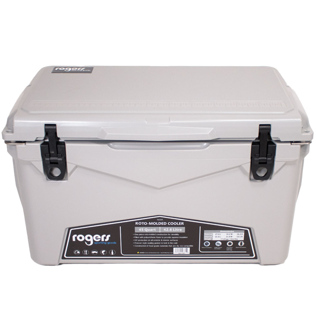 値下げ　CooK Well 21550 Ninja FrostVault™ 45qt Wheeled Cooler with Dry Zone