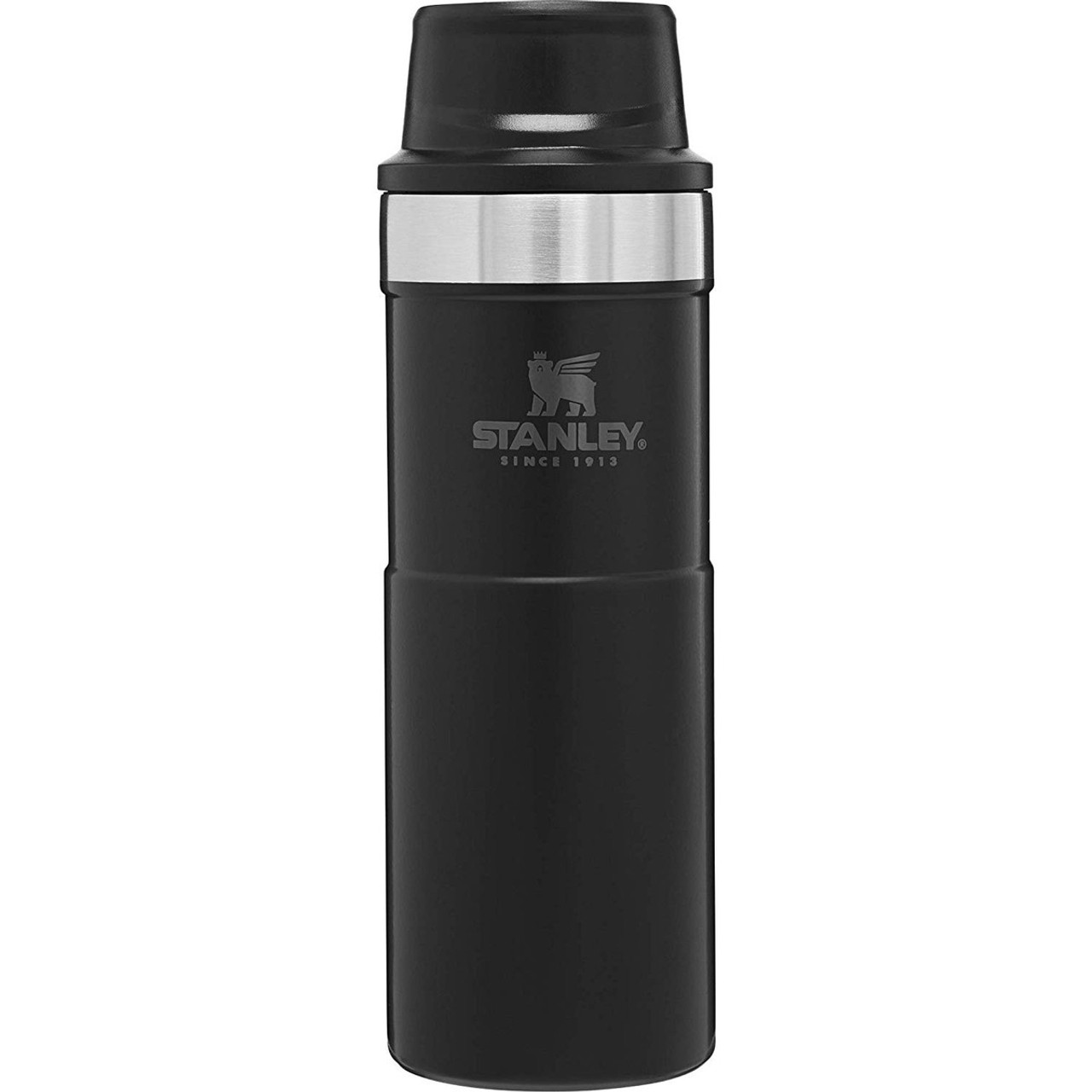 Stanley Classic Trigger-Action 16 oz. Travel Mug, Blaze Orange