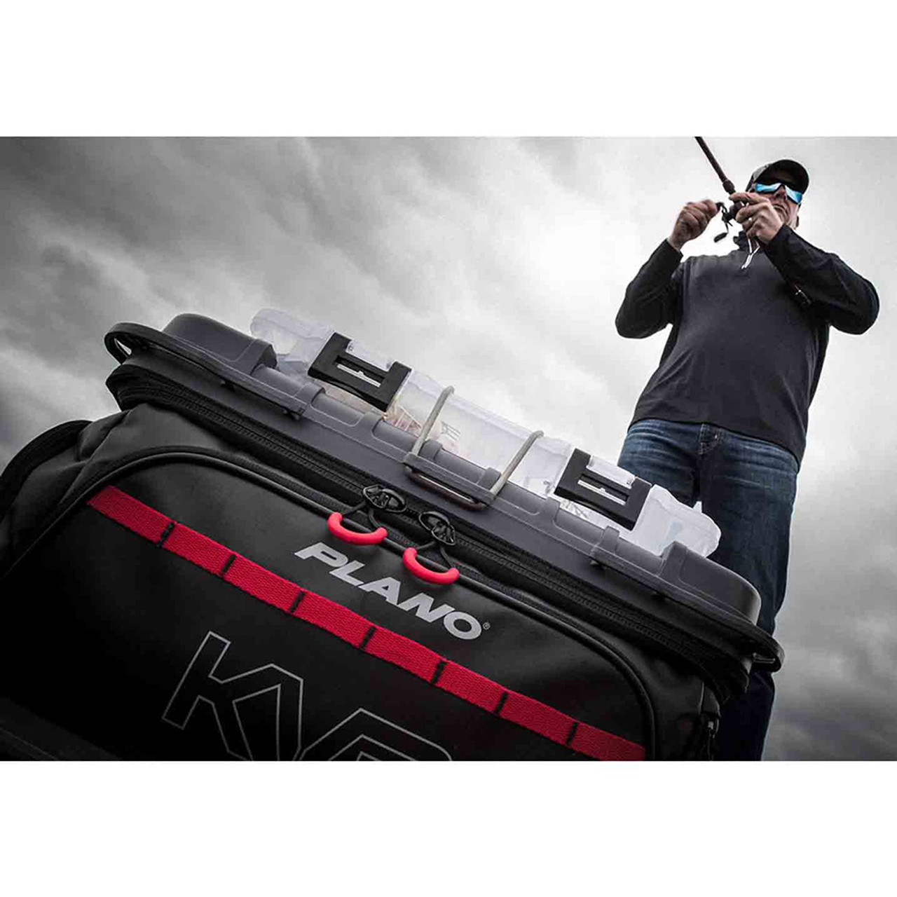 Plano - Kvd Signature Tackle Bag 3700 - Black/grey/red