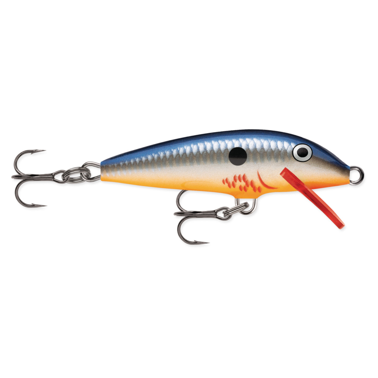 Wobbler Rapala Original Floater 9cm/5g - Coloris Firetiger (brochet, Perche)