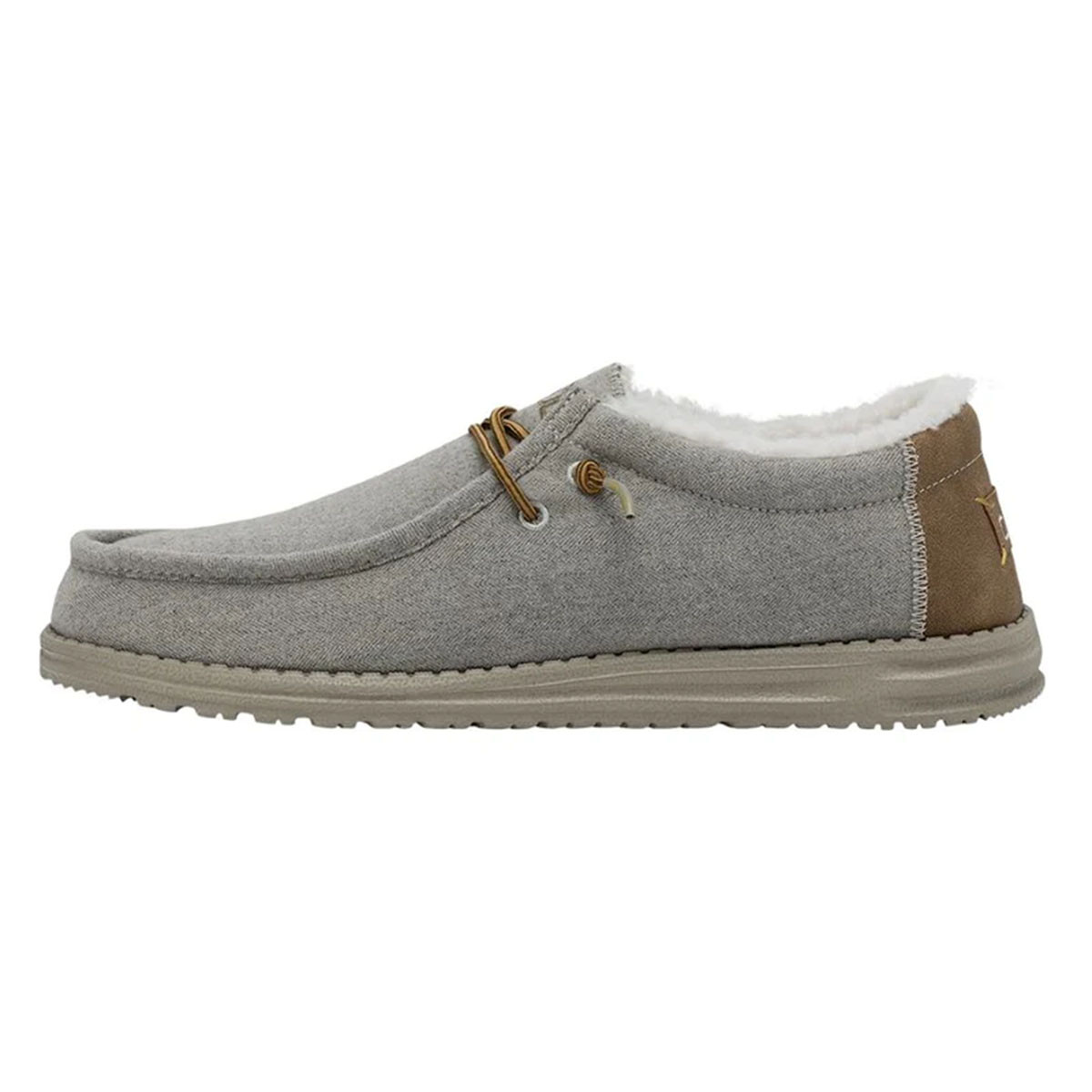 Fleece Lined Hey Dude Shoes Furry Hey Dude Denny Cozy Moccasin
