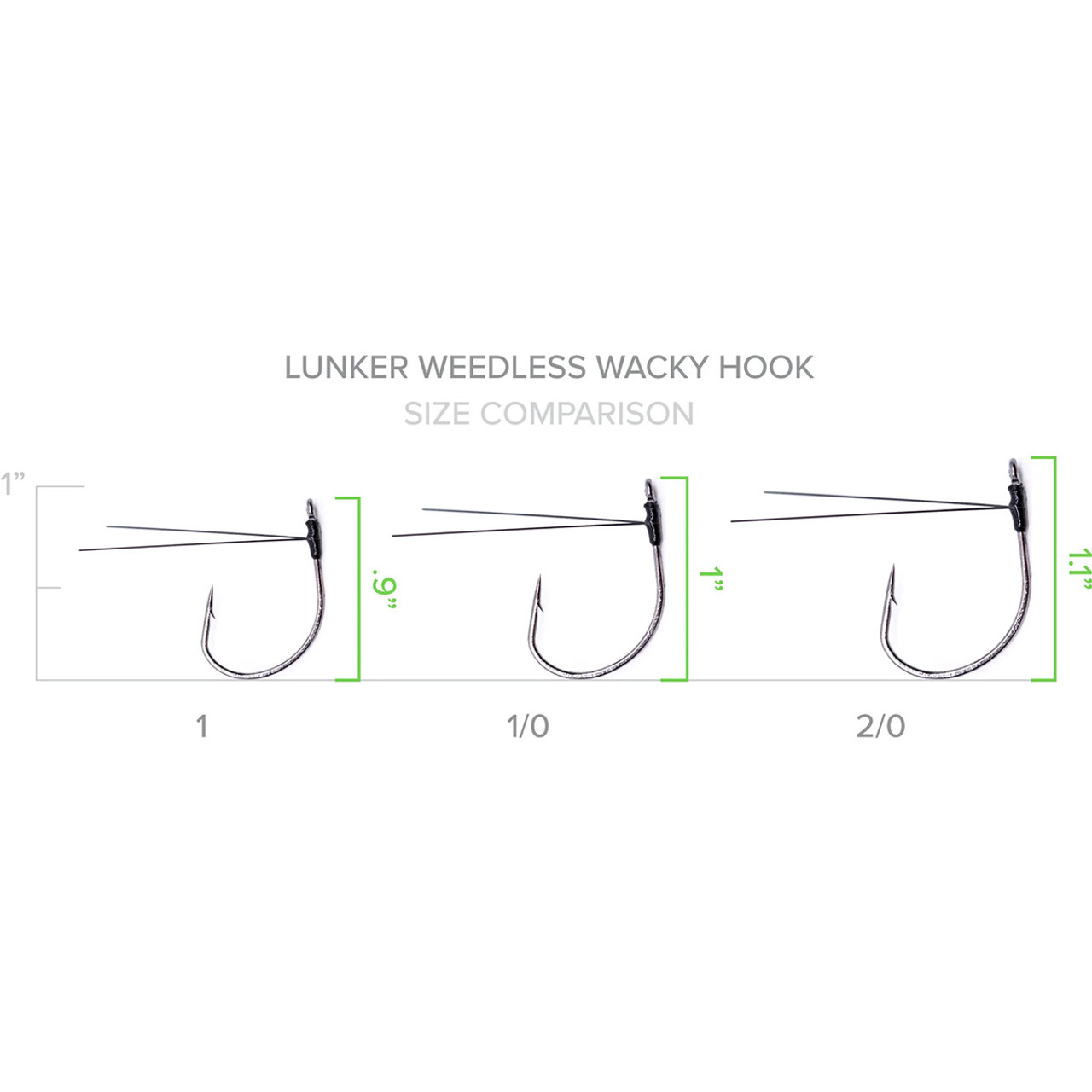 VMC Redline Series Weedless Wacky Neko Hook