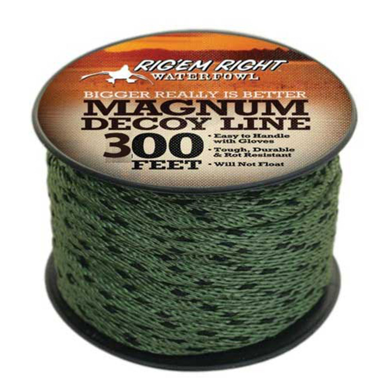 Rig'em Right Magnum Decoy Line, 300 FT Spool