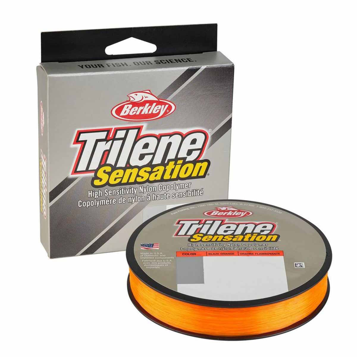 Berkley Trilene Sensation Blaze Orange 8lb Fishing Line | Rogers