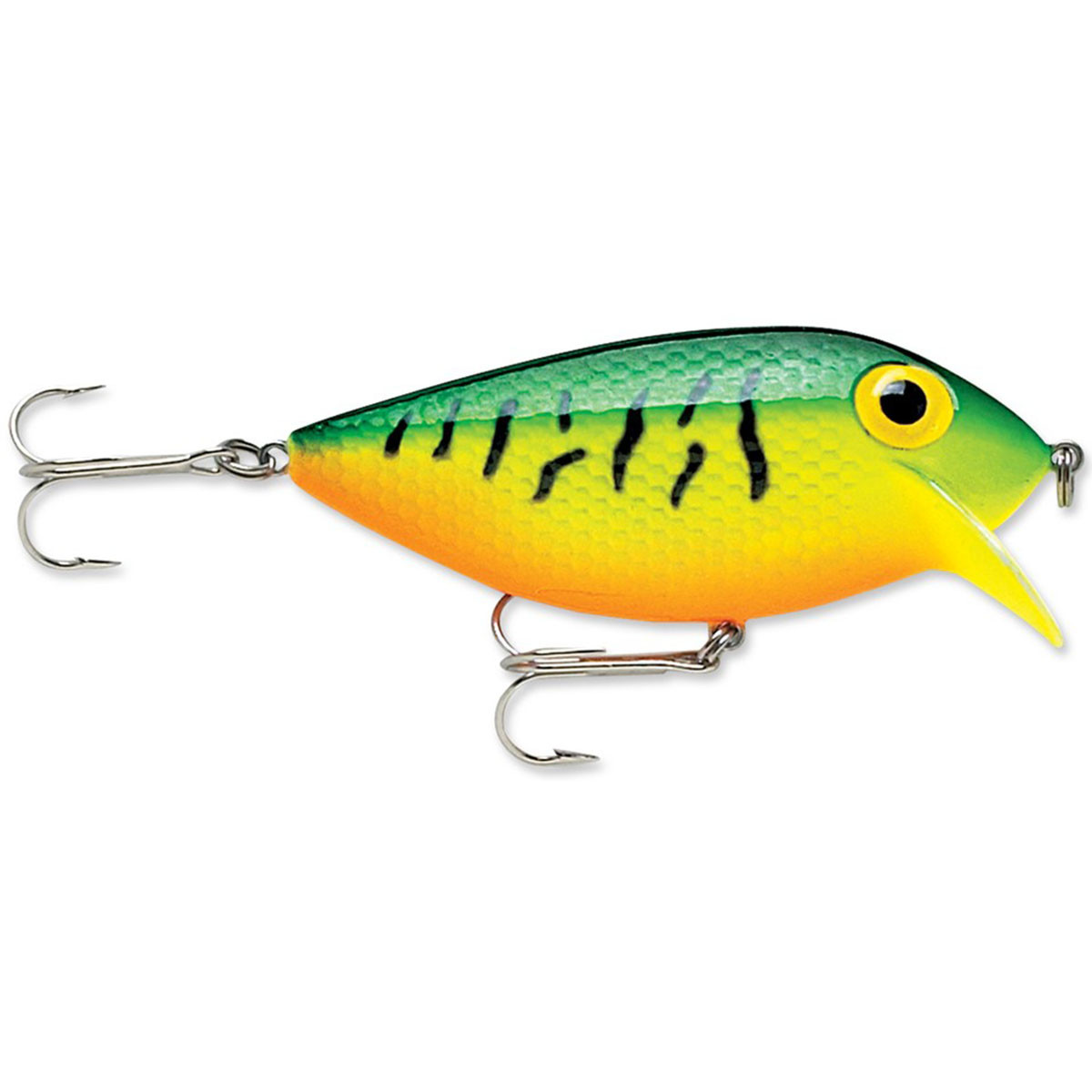acid rain fishing lure 35 pc Cam's White & Chartreuse 2