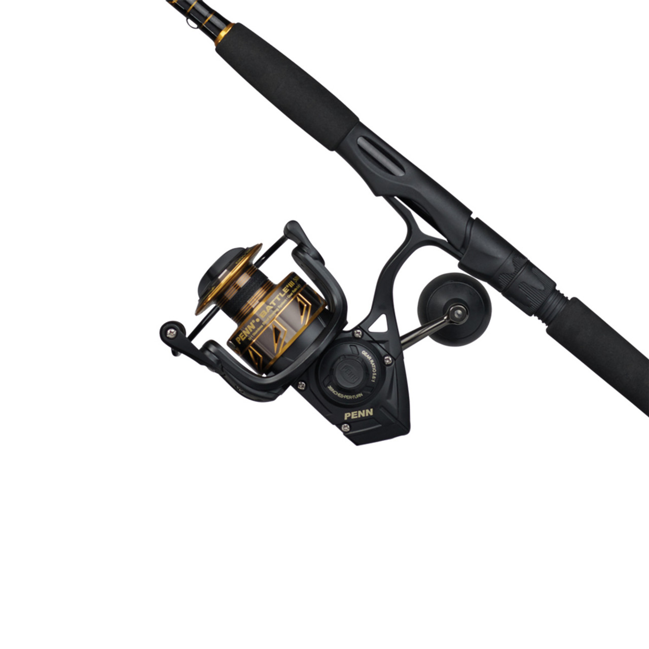 Penn Battle III Spinning Rod and Reel Combo, Medium Heavy, 7'0, 1