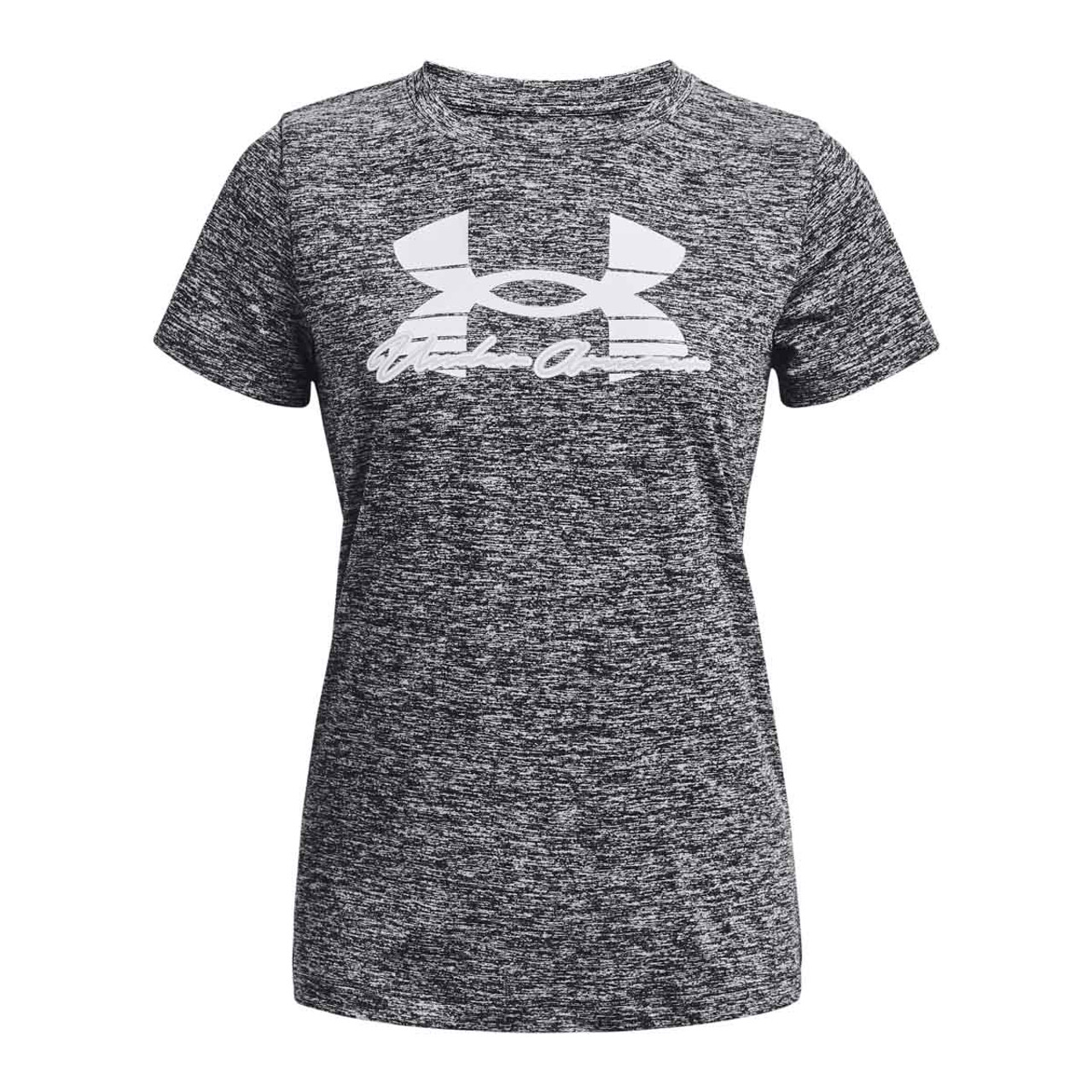  Under Armour Women's Tech Twist Script Short-Sleeve