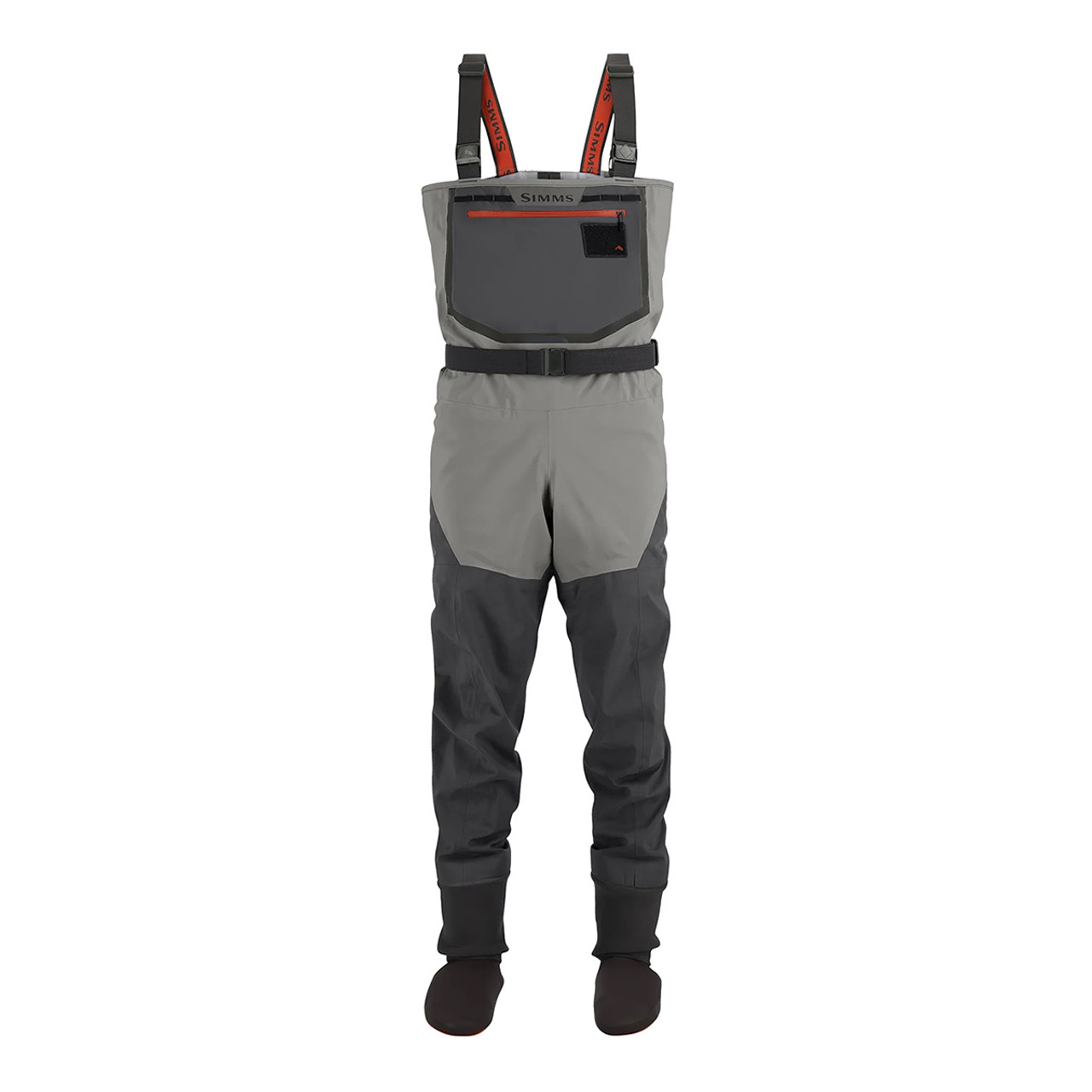 Simms Men's Freestone Stockingfoot Waders Smoke / M