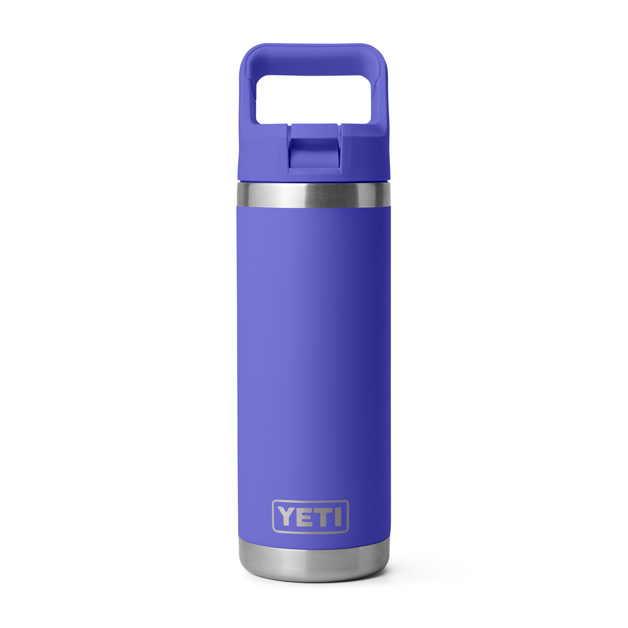 YETI Rambler 18 oz Bottle ネイビー Yeti Rambler 18 oz. Water Bottle with Color-Matched Straw