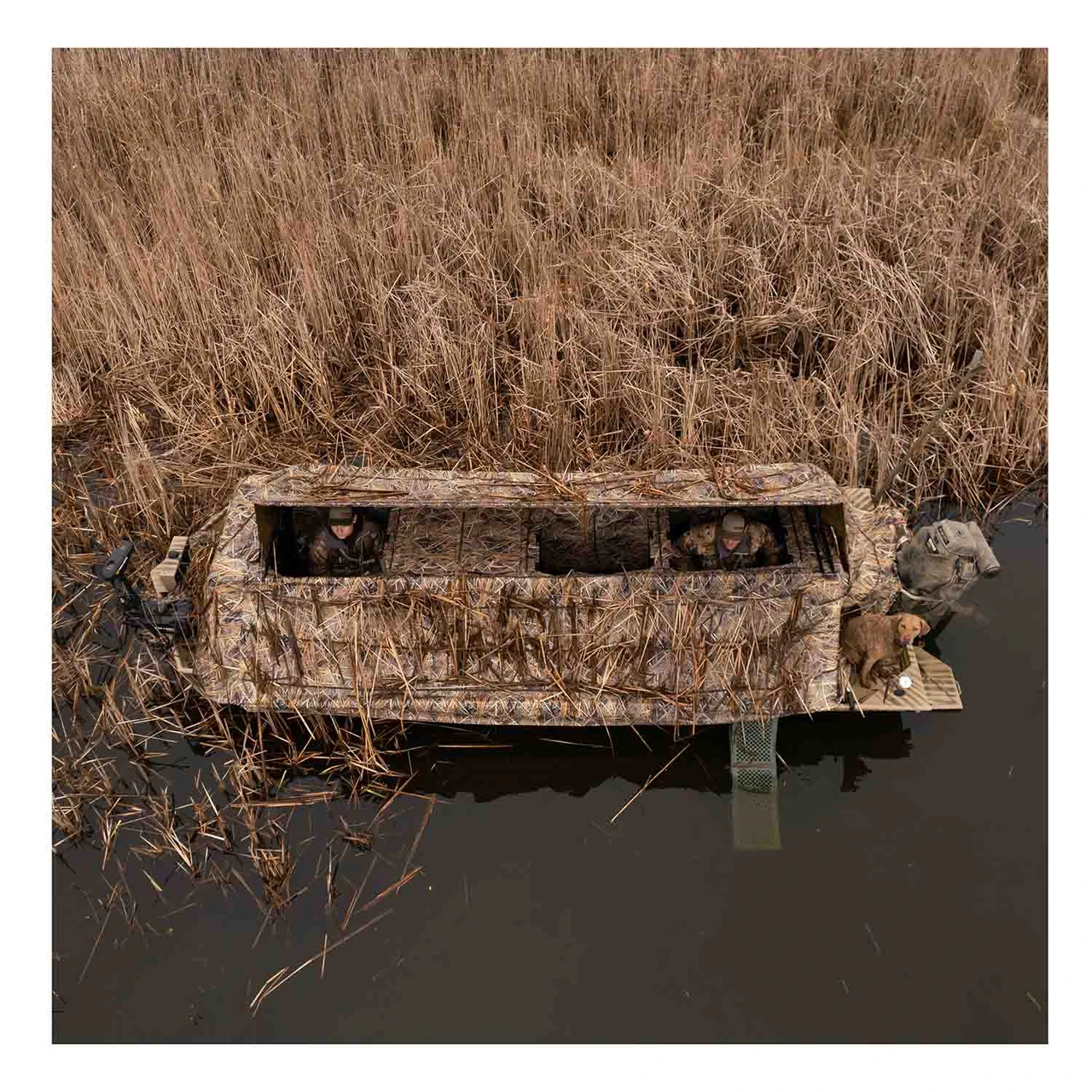 Beavertail 1400/1600 Series Flip-Top Boat Blind | Rogers Sporting