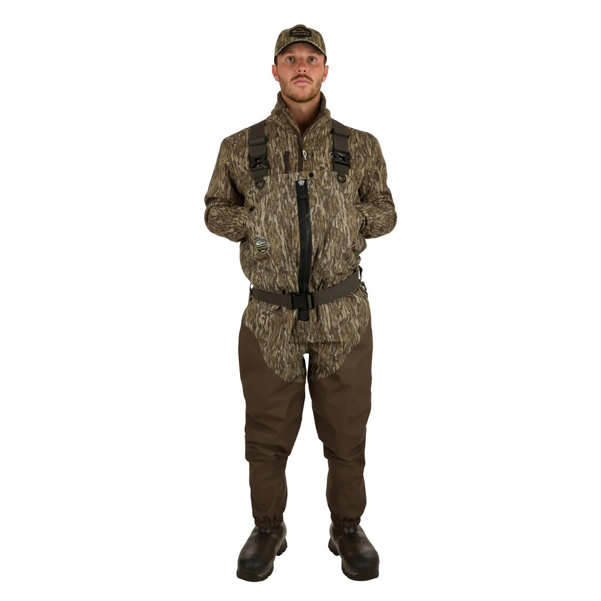Drake Waterfowl - Uninsulated Guardian Elite HND Front Zip Waders (XXL | 12) Drake Waterfowl Guardian Elite Zip Front Wader Review  main image 3