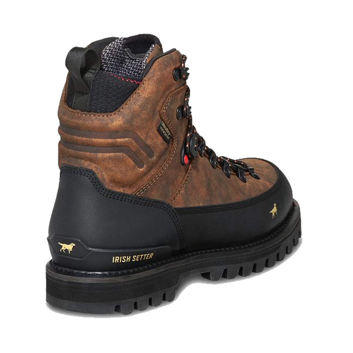 Irish Setter Elk Tracker Boots Mens 8 D Brown Leather Gore-Tex Hunting Hiking Irish Setter Men main image 4