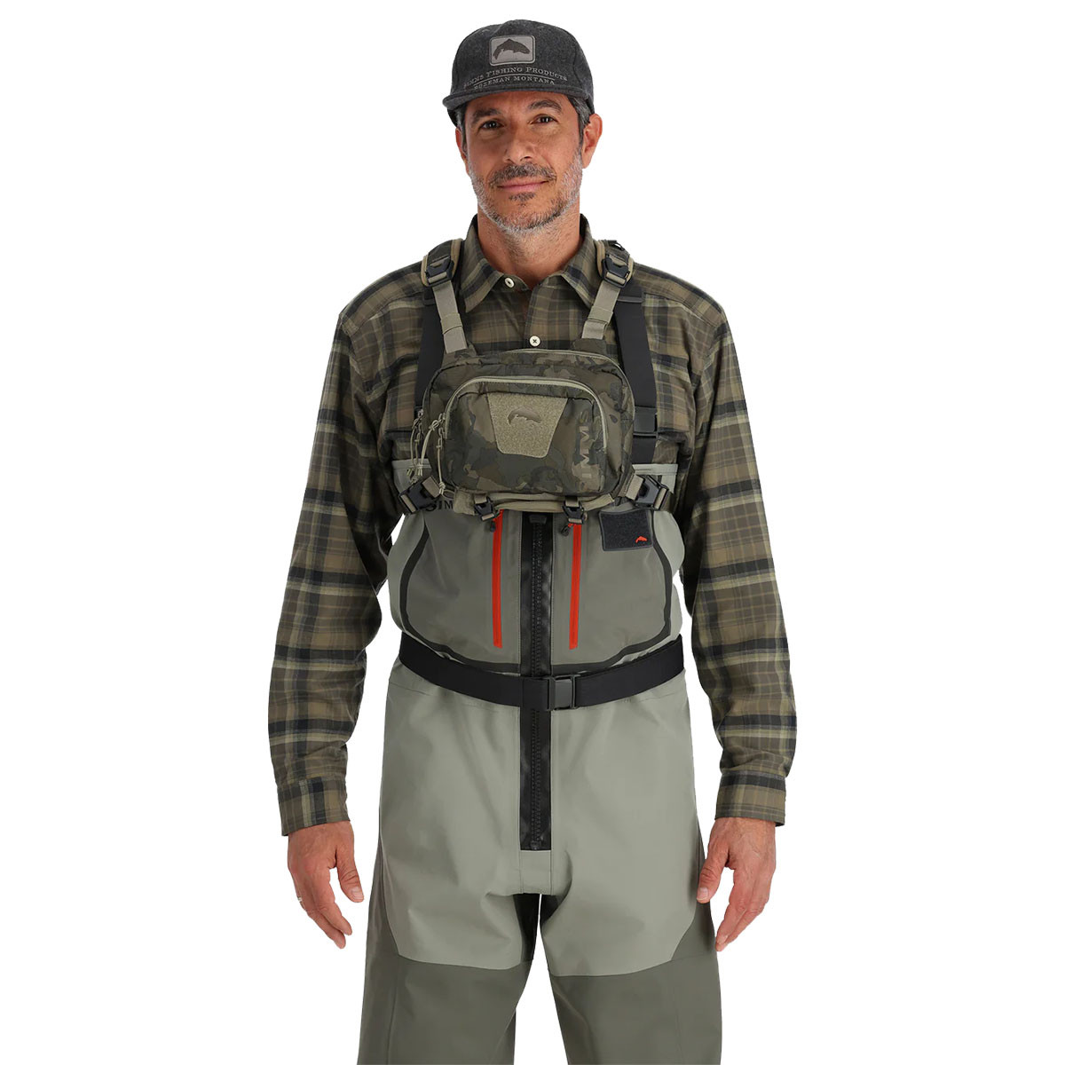 SIMMS TRIBUTARY HYBRID CHEST PACK シムス Simms Tributary Hybrid Chest Pack — NC Fly Shop
