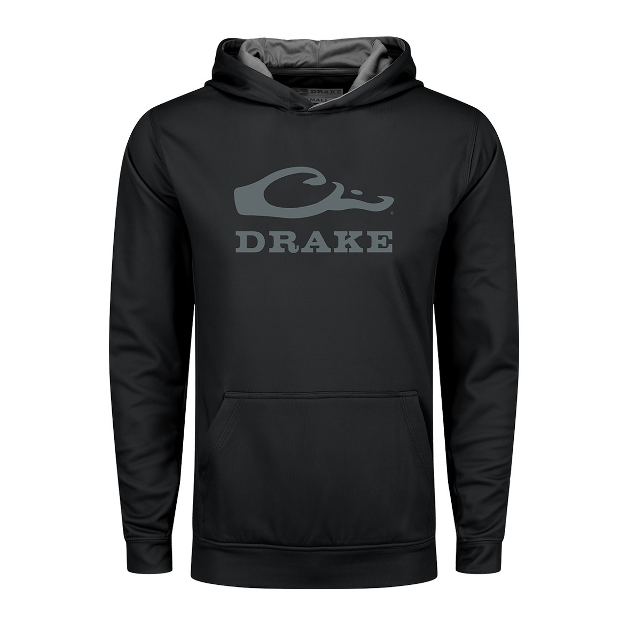 Drake Waterfowl Camo Performance Logo Hoodie