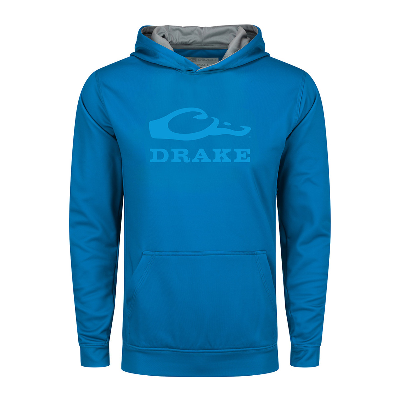 Drake Waterfowl Camo Performance Logo Hoodie