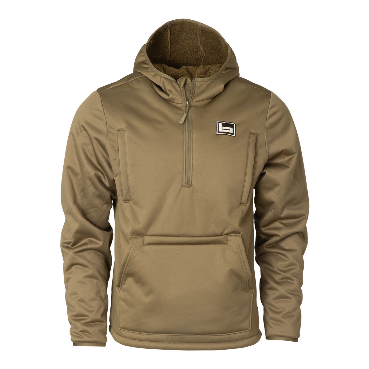 Banded Fanatech Softshell 1/2 Zip Hoodie | Rogers Sporting Goods