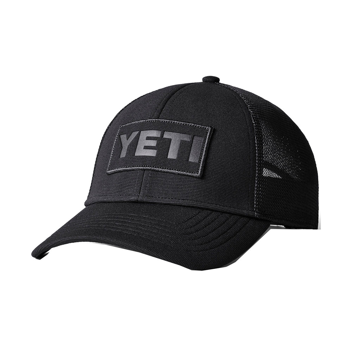 YETI Trucker Snapback Adjustable Hat Mesh Back Women YETI Sunrise Badge Trucker Hat - Deep Blue at Amazon Men main image 2