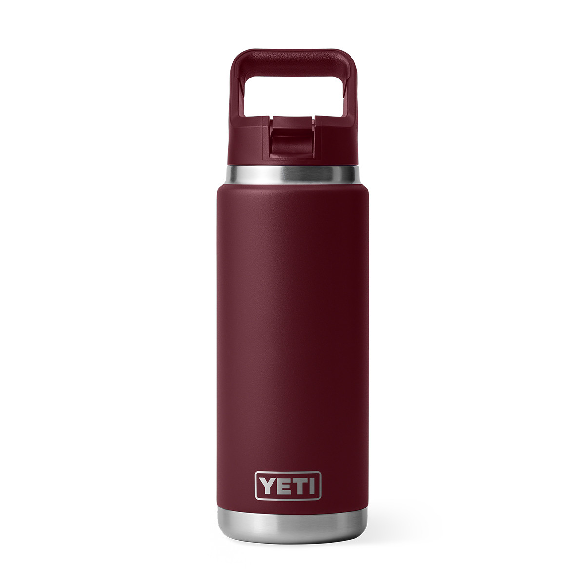 YETI Rambler Bottle 26 oz レッド Yeti Rambler 26 oz. Water Bottle with Color-Matched Straw Cap
