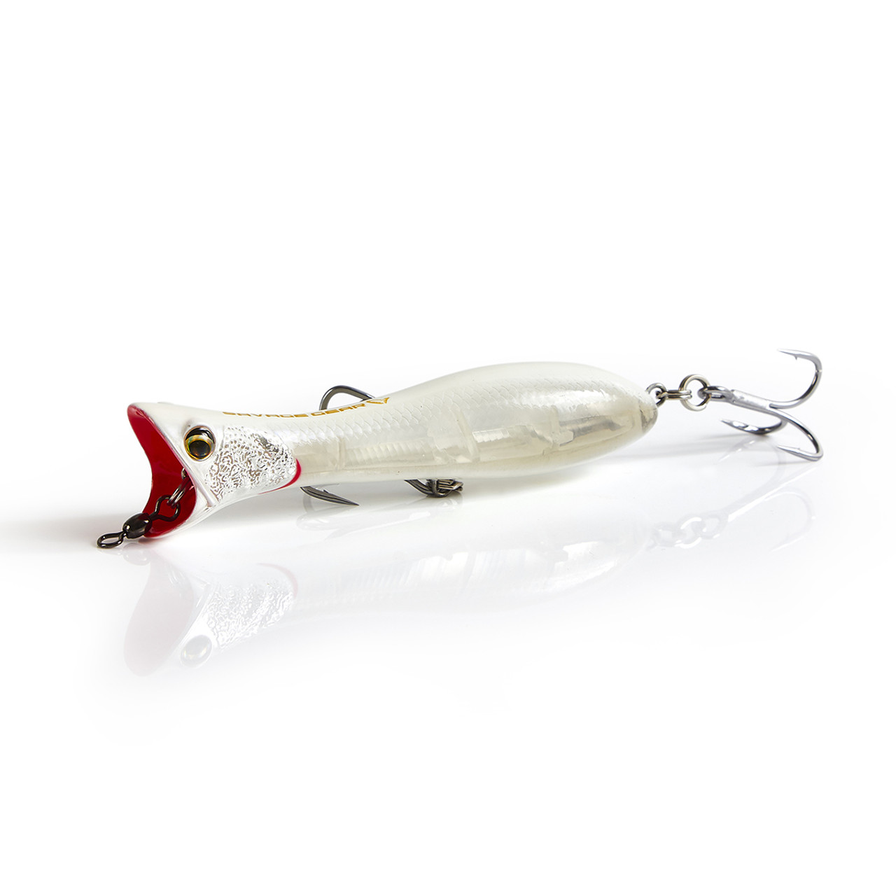 Savage Gear Panic Popper V2 - 135 - White Flash