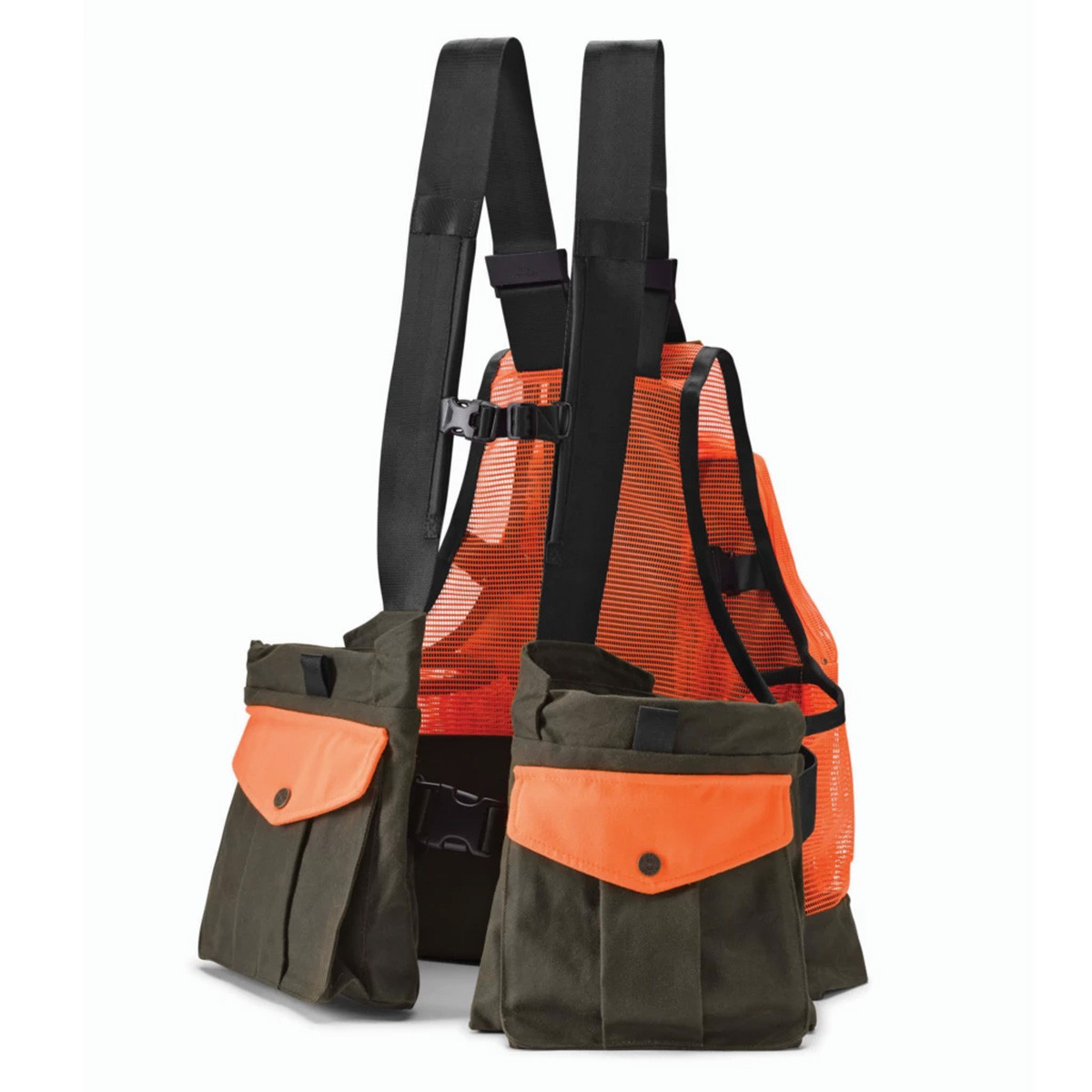 Orvis Waxed Cotton Strap Vest | Rogers Sporting Goods