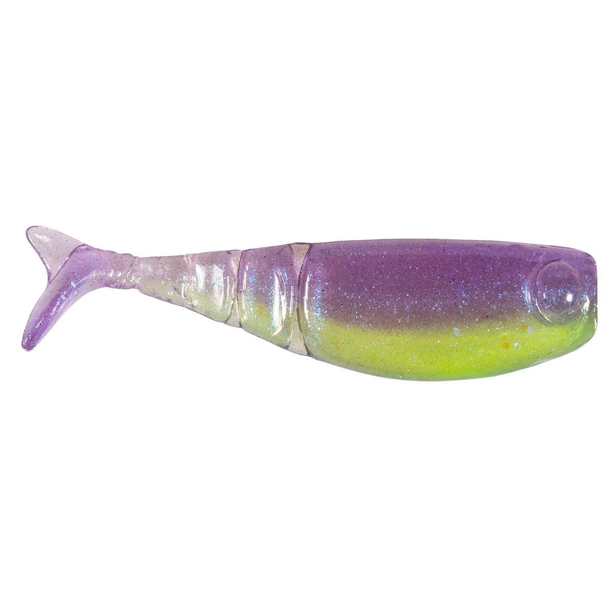 Z-Man MSH-60PK8 Esca Shad Fryz 4,4 Cm – Color Pollo Elettrico (Confezione 8 Pz) - 2