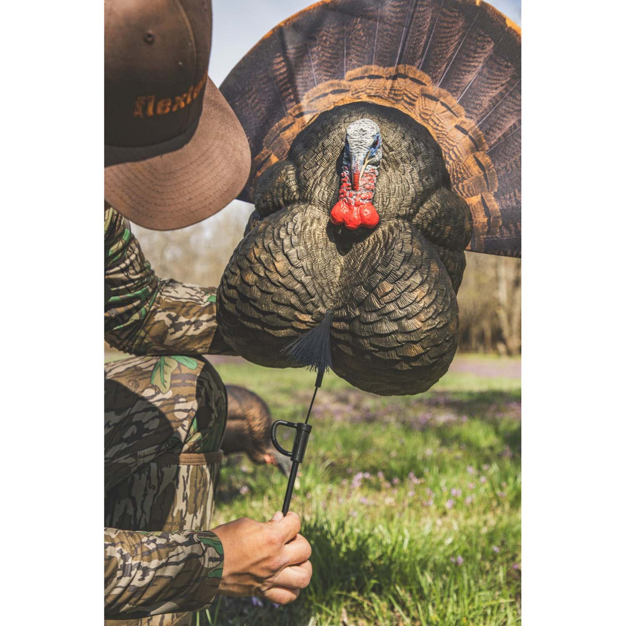 Flextone Thunder Creeper Strutter and Chick Breeder Turkey Decoy