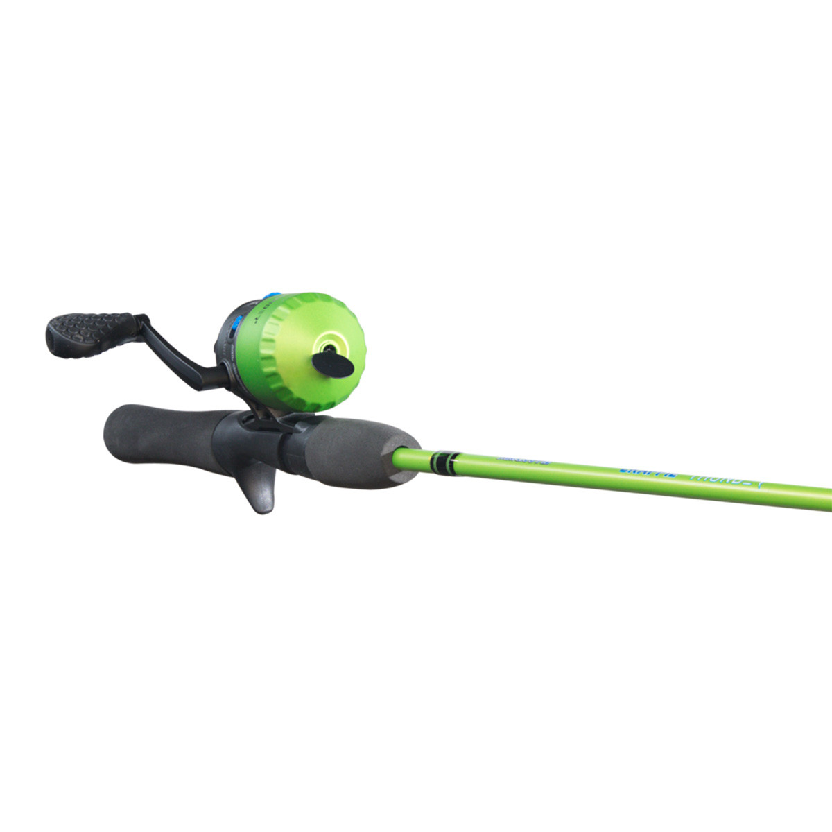 crappie baitcast combo Zebco Ready Tackle Spinning lightweight graphite frame and rotor with a forged Crappie Hunter Spinning Combo 9'