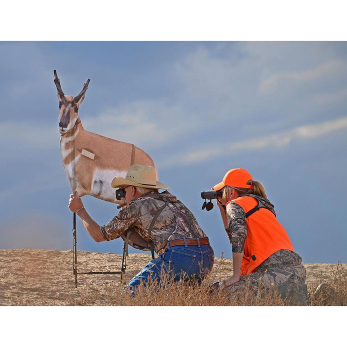 Montana Decoys Eichler Antelope Decoy with Quick Stand Rogers