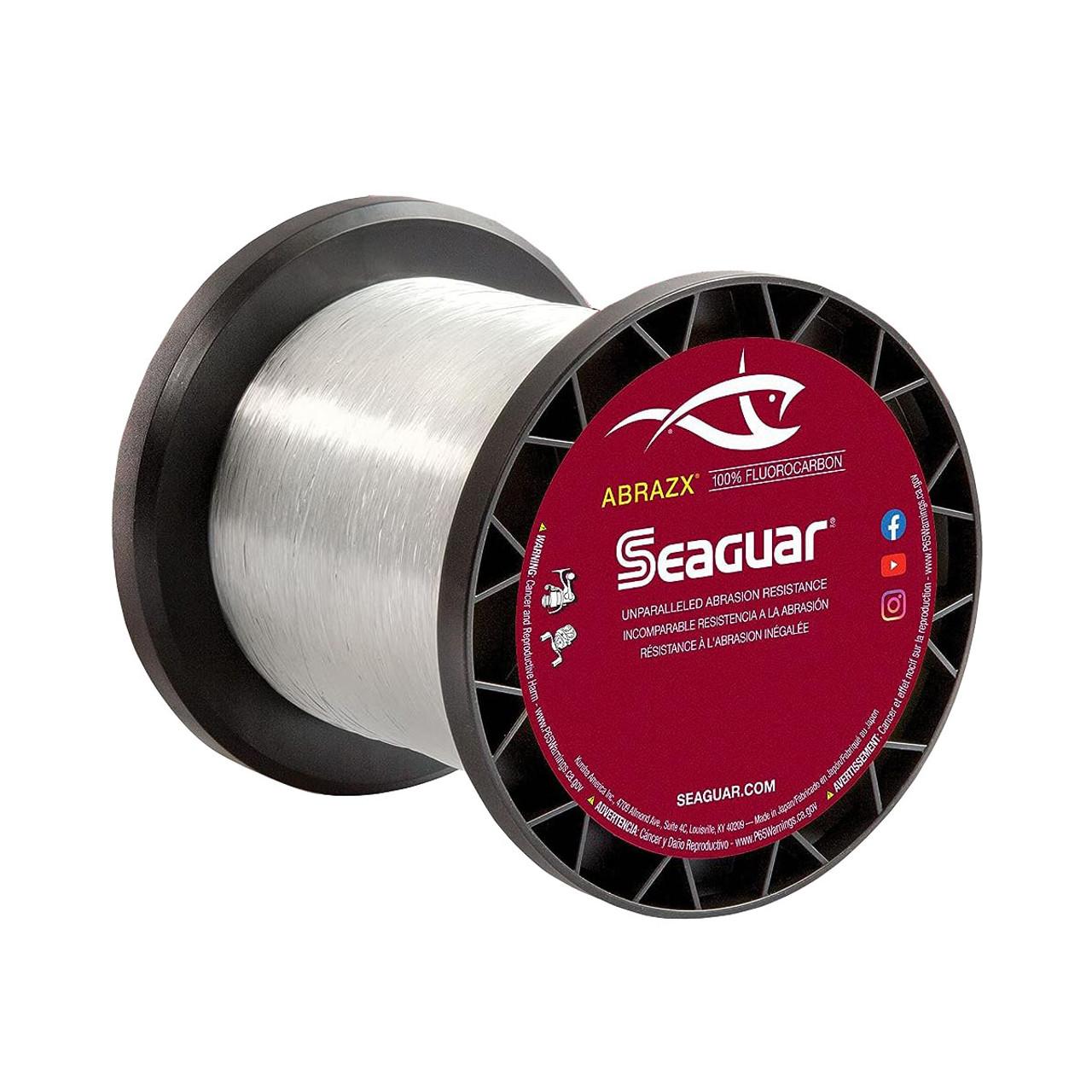 Seaguar AbrazX Fluorocarbon Line 20 lb.