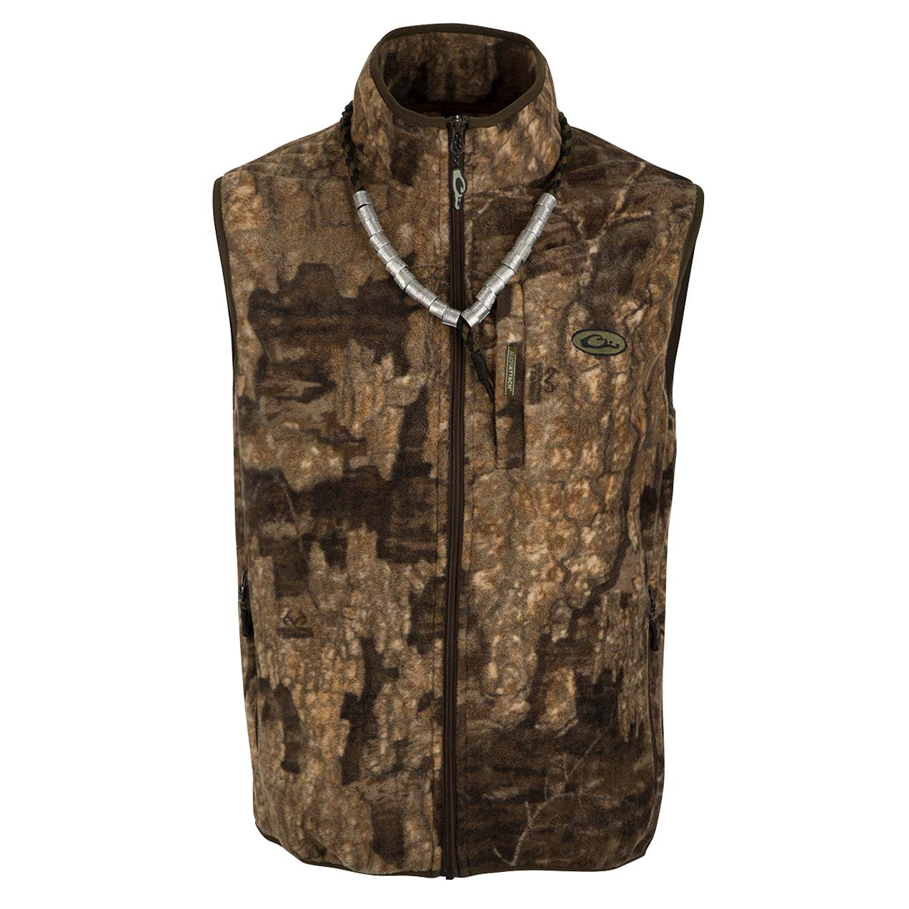 Drake MST Camo Camp Fleece Vest | Rogers Sporting Goods