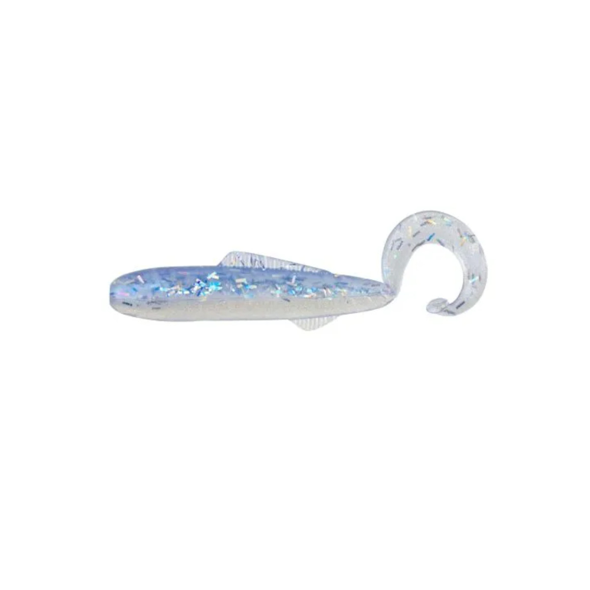 Bobby Garland Swimming Minnow Soft Plastic Bait - Pearl White, 2 Inch, For Crappie Fishing