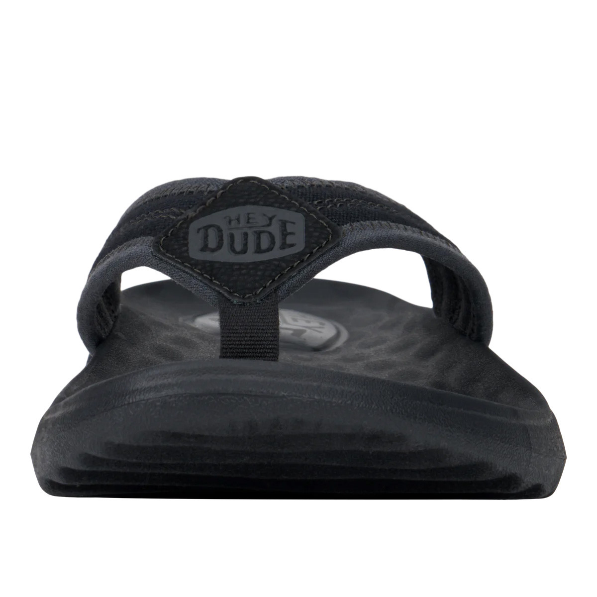 HEY DUDE MENS MEYERS AMERICANA FLIP FLOPS Amazon.com | Hey Dude Myers Flip Sport Mode Black/Grey Size  main image 2