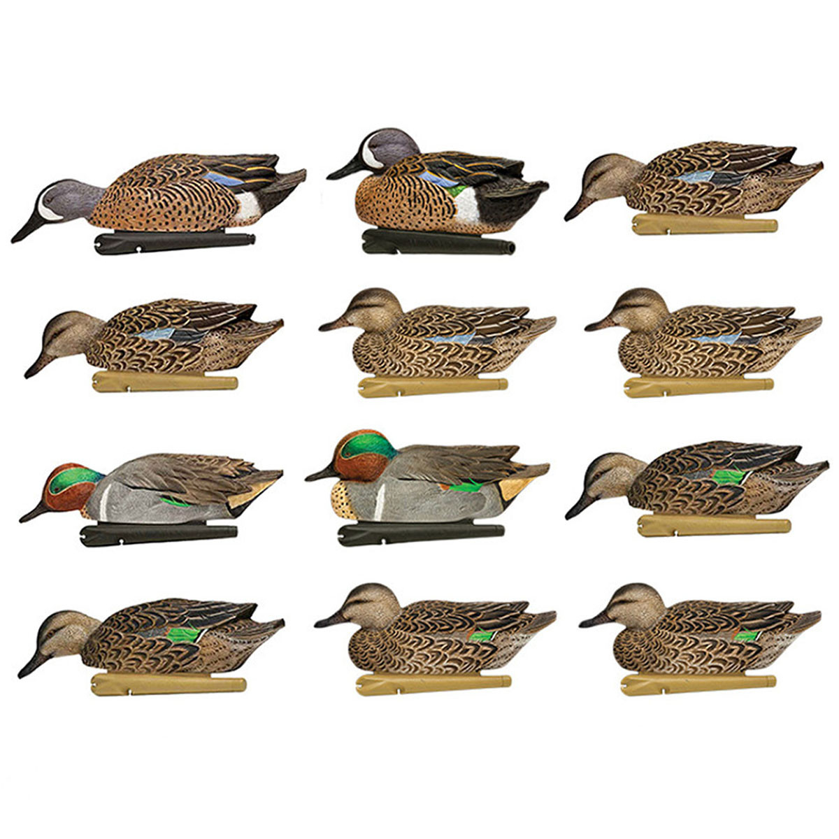 Avian-X Topflight Floating Teal Combo 12 Pack | Rogers Sporting Goods