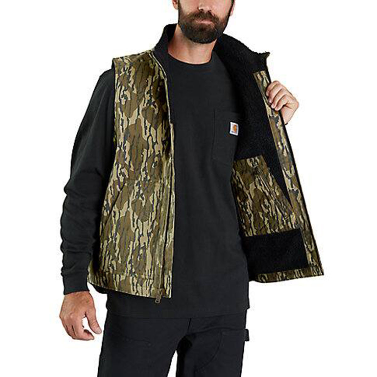 Carhartt Rugged Flex Duck Loose Fit Sherpa-Lined Vest | Rogers