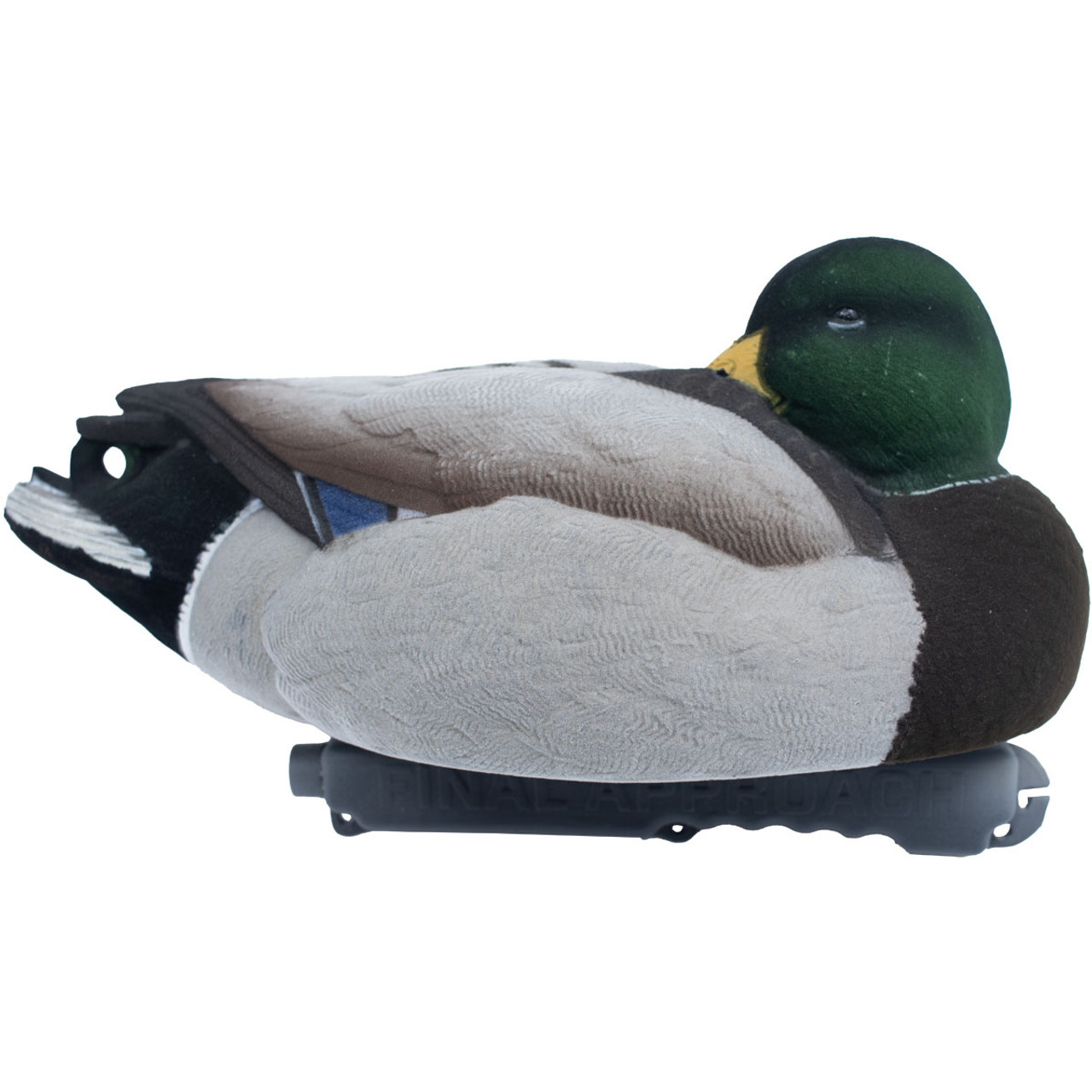 Final Approach LIVE Fully Flocked Mallard Floater Duck