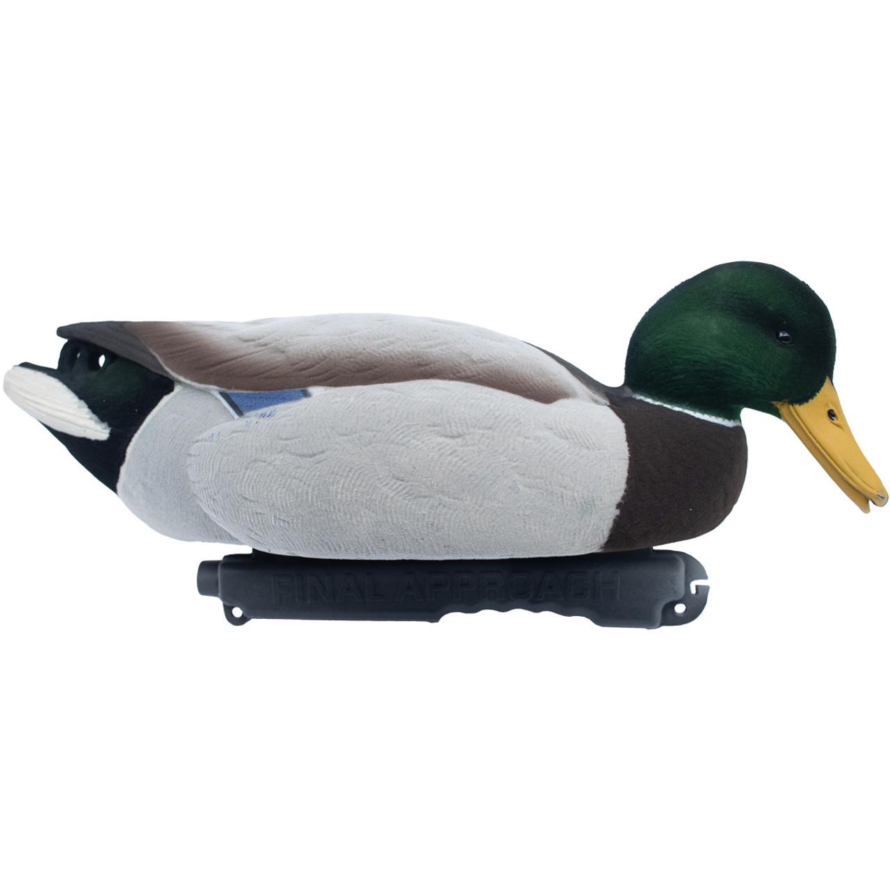 Final Approach LIVE Fully Flocked Mallard Floater Duck