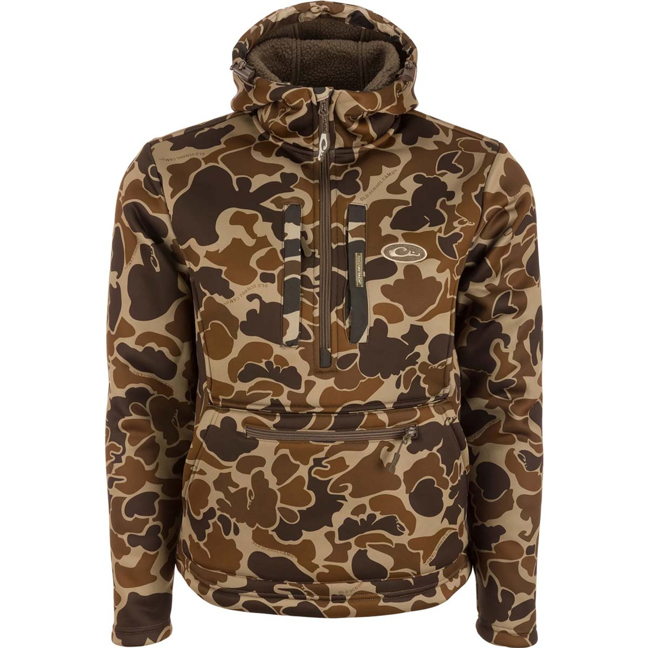 Duck Hunting Drake Old School Hoodie Duck Hunting Old School Camo