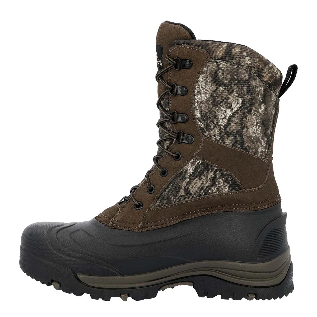 Trekker Aquashield 2000 gram insulated leather camo hunting boots Rocky Jasper Trac Waterproof 2000G Insulated Boots, Realtree  main image 2