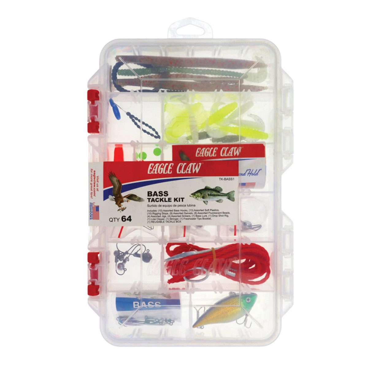 Eagle Claw Bass Tackle Kit Rogers Sporting Goods