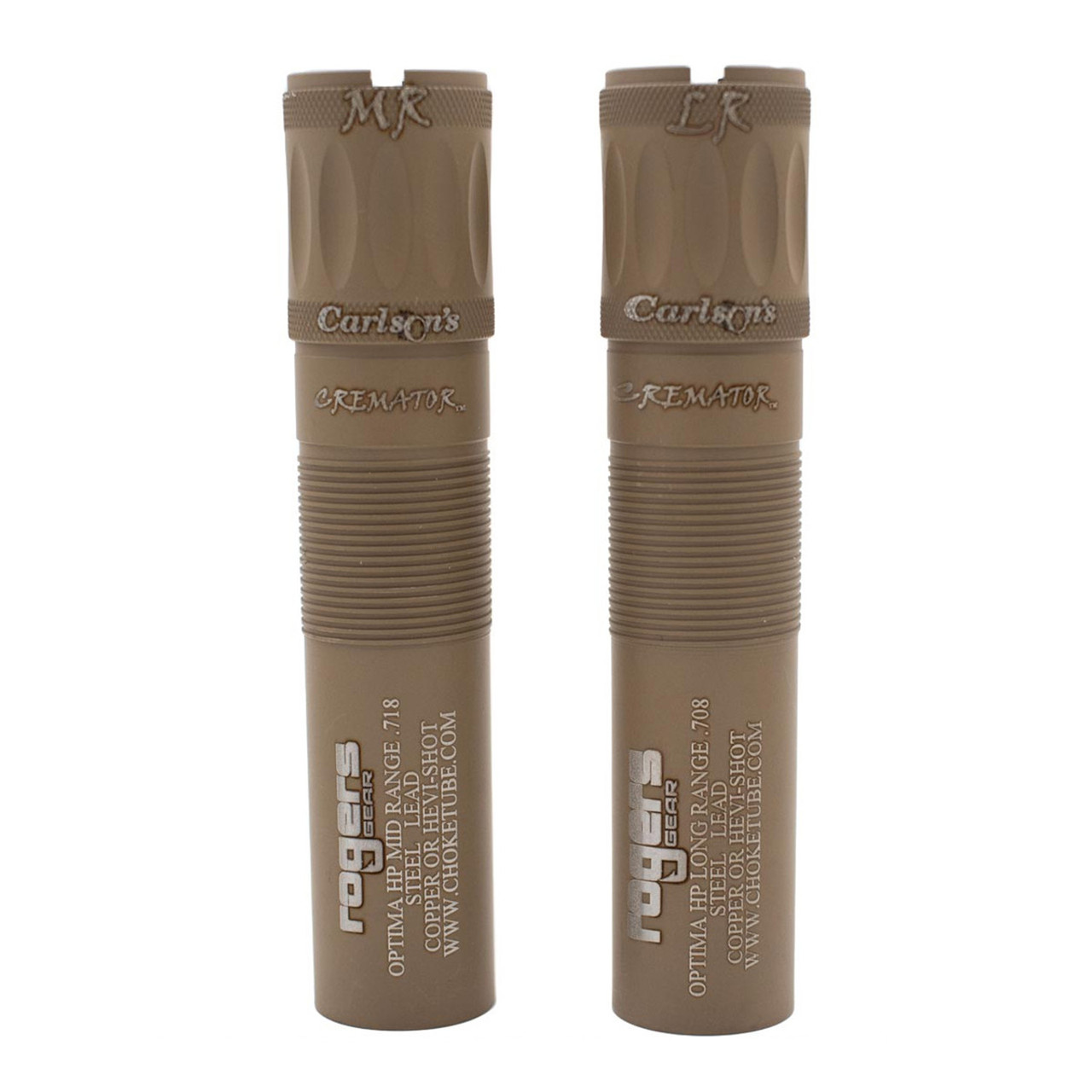 Rogers Cremator Non-Ported Choke Tube Set, 12 Gauge | Rogers Sporting Goods