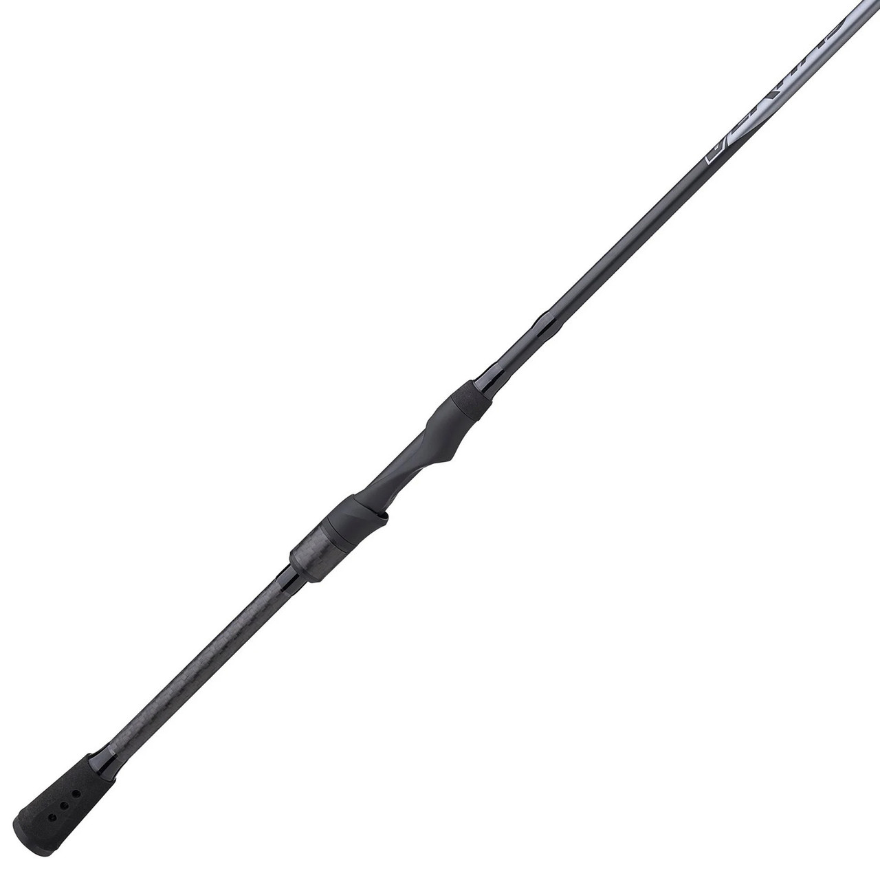 abu garcia veritad 7' Veritas Low Profile Baitcast Reel and Fishing Rod Combo, Low Profile Reel with 11 Stainless Steel Ball Bearings, Carbon Matrix Drag System, Graphite + Powerlux 100 Rod compared to prior generation Veritas rods without Powerlux resin NEW Abu Garcia rod review.