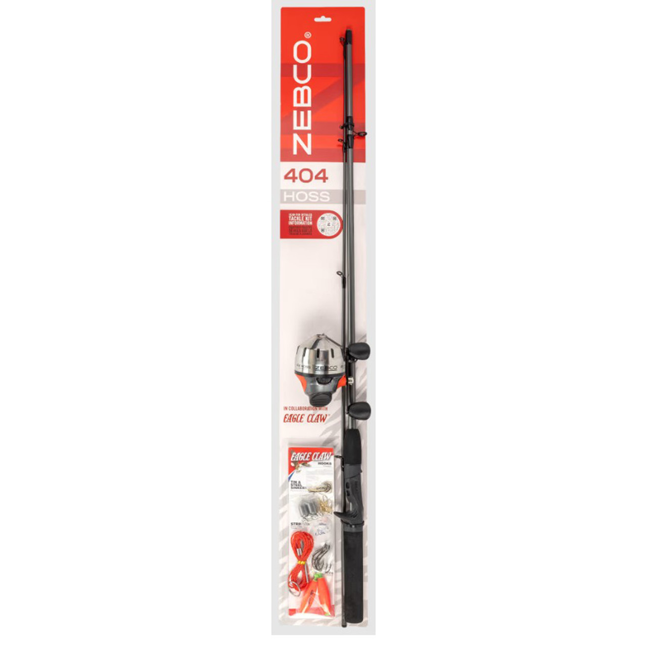Zebco 404 Hoss Eagle Claw Kit 15# | Rogers Sporting Goods